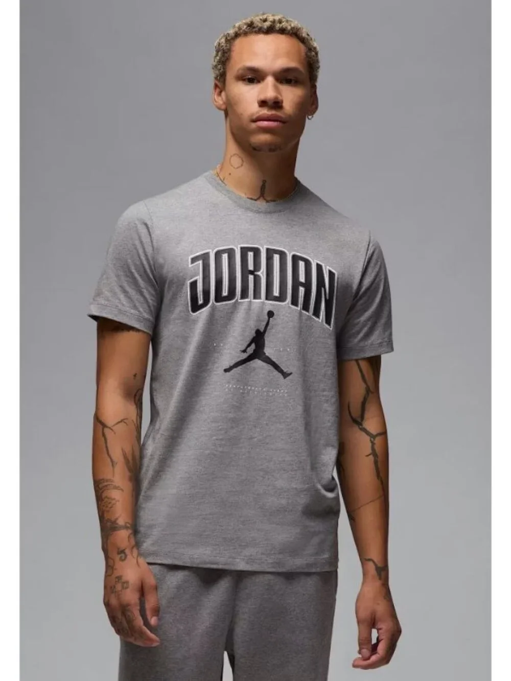 Men's Jordan City T-Shirt Gray HQ0009-091 Size M NEW WITH TAGS!